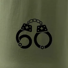 Narodeninové tričko pre policajta - putá 60