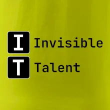 IT Nápis Invisible Talent