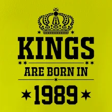 Kings are born in 1989