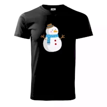 Snehuliak so šálom Snehuliak so šálom