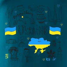 Ukrajina folklór - kreslené obrázky