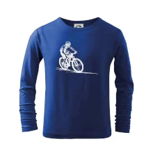 MTB kreslený cyklista MTB kreslený cyklista