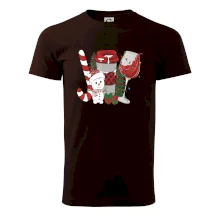 Vianoce, víno a snehuliak