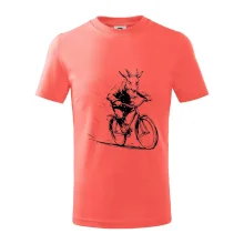 Drsný cap na bicykli