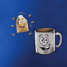 Parové tričko - Hrnček a čaj