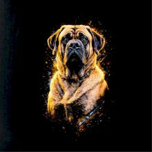 Obrázok poltón Anglický mastif