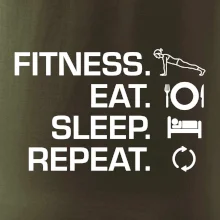 Fitness Eat Sleep Repeat