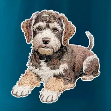 Lagotto romagnolo vyšívaný veľký