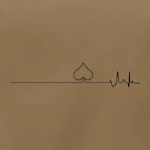 Poker EKG listy piky