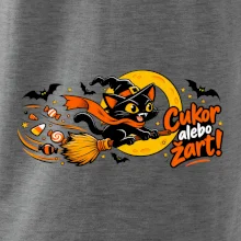 Cukor alebo žart - čierna mačka na metle