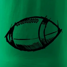 Americký futbal lopta skica Americký futbal lopta skica