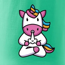 Yoga fučiaci jednorožec