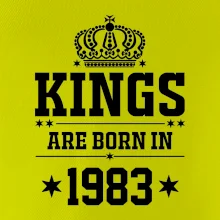 Kings are born in 1983