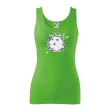 Florbal lopta v triku