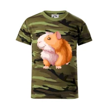 Morča - kreslené, bielo oranžové