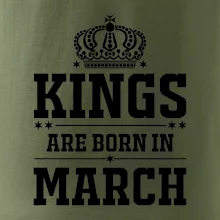 Kings are born in March