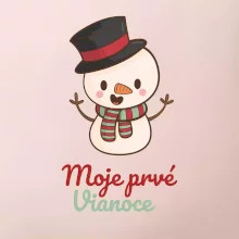 Moje prvé Vianoce - snehuliak