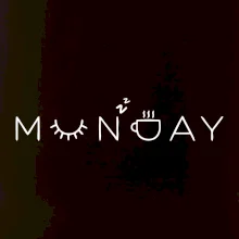 Monday nápis Monday nápis