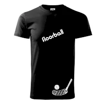 Floorball nápis šikmo