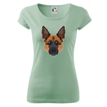 Nemecký ovčiak - Rozpixelovaný