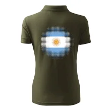 Argentína vlajka bodkovaná