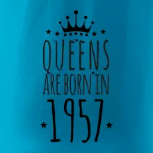 Queens are born in 1957