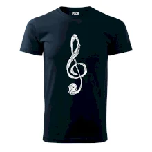 Husľový kľúč kreslený