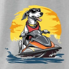 Chrt na vodnom skútri