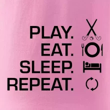 Play eat sleep repeat pozemný hokej