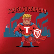 Tariff Superhero Trump