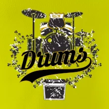 Drums - kreslené bubny