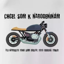 Chcel som motorku - narodeniny Chcel som motorku - narodeniny