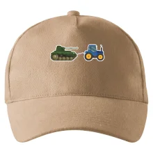 Ukrajinský traktorový pluk ulovil tank Ukrajinský traktorový pluk ulovil tank