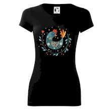 Folklór - sliepky s margarétkami Folklór - sliepky s margarétkami