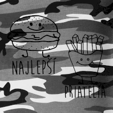 Najlepší priatelia - Hamburger a hranolčeky Najlepší priatelia - Hamburger a hranolčeky