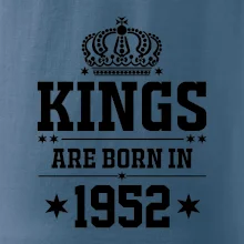 Kings are born in 1952