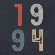 Vintage číslica 1994
