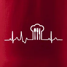 EKG kuchár čiapky a príbory