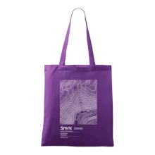 Smrk - vrstevnice v obdĺžniku