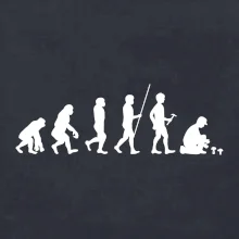 Evolúcia hubár muž