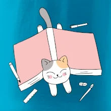 Učenie na štátnice mačka