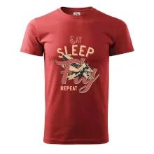 Eat Sleep Fly Repeat letadlo