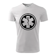 Rescue logo samostatné guľaté