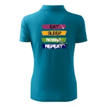 Eat sleep rowing repeat farebné