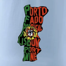 Mapy - názvy miest - Portugalsko