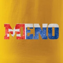 Slovenská vlajka - Váš nápis