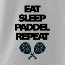 Eat sleep padiel repeat pod sebou