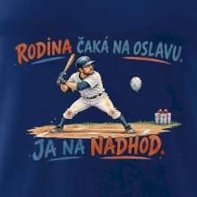 Rodina čaká na oslavu ja na nadhod
