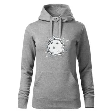 Florbal lopta v triku Florbal lopta v triku