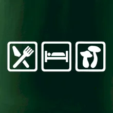 Eat Sleep Hubárčenie Eat Sleep Hubárčenie